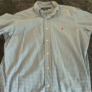 Men’s Polo short sleeve button down tee